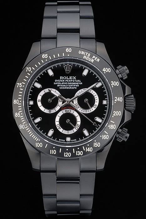 replica rolex daytona black ion plated|rolex daytona identification.